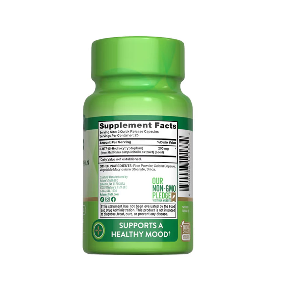 5-HTP 200 Mg 50 Capsules