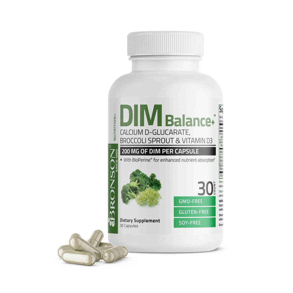 كبسولات DIM Balance+ 200 ملغ 30 كبسولة