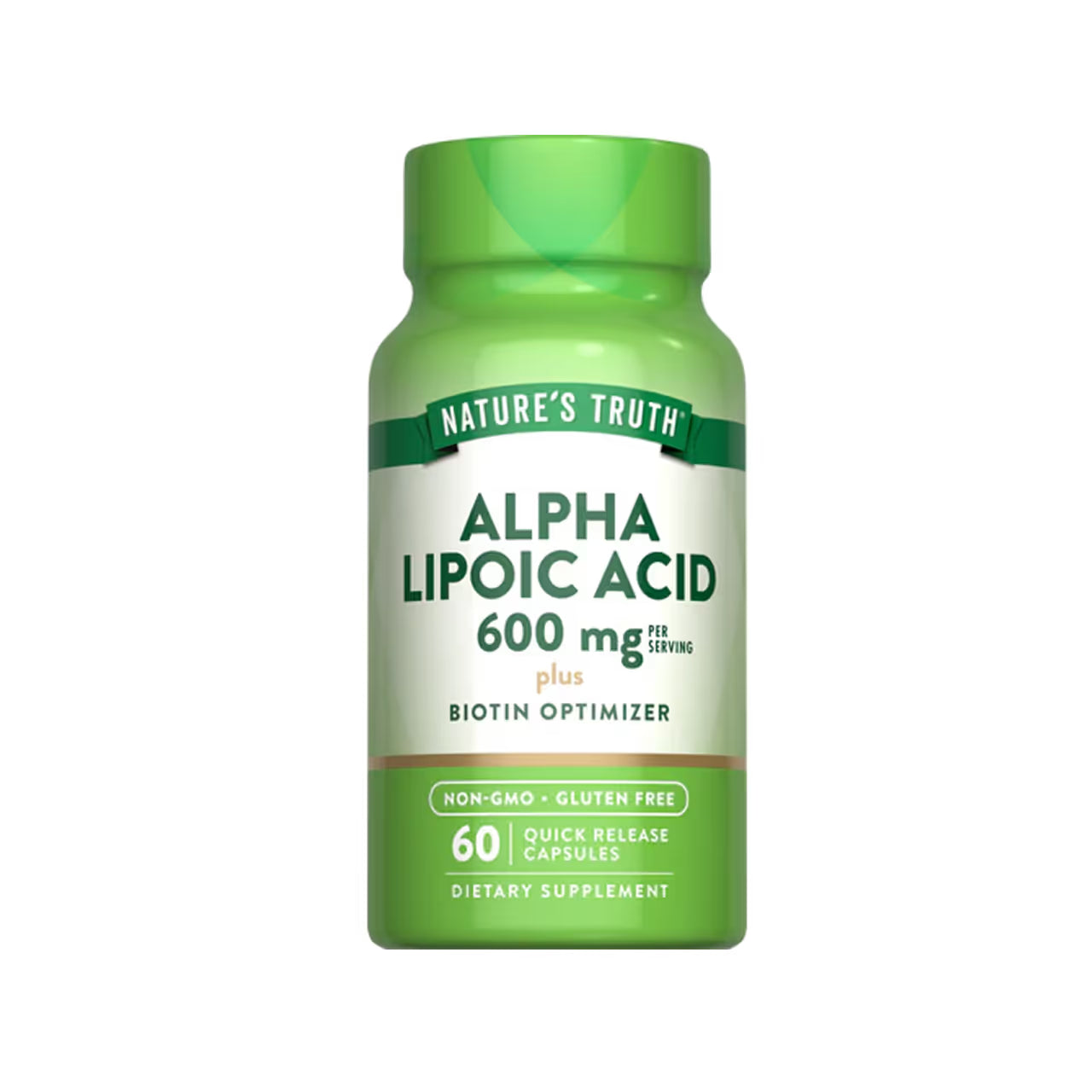 Alpha Lipoic Acid 600 Mg 60 Capsules