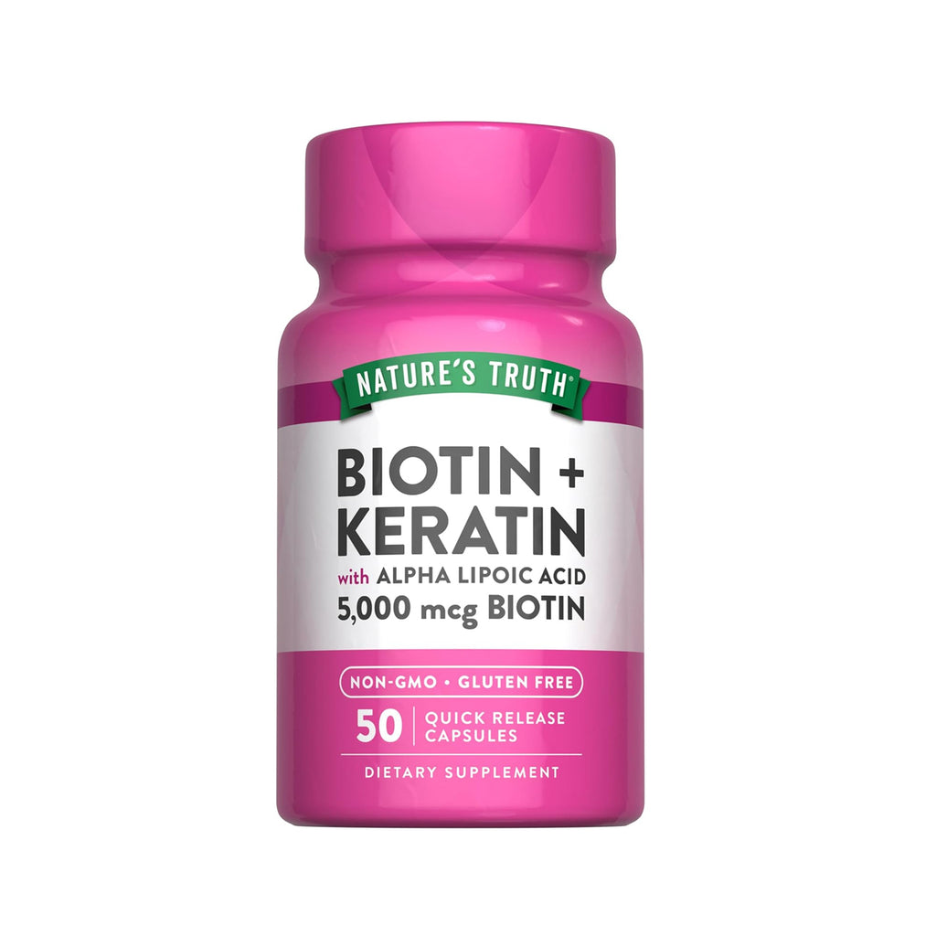 Biotin + Keratin (5000 mcg+ 10 mg)