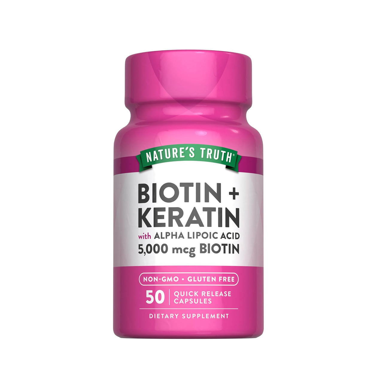 Biotin + Keratin (5000 mcg+ 10 mg)