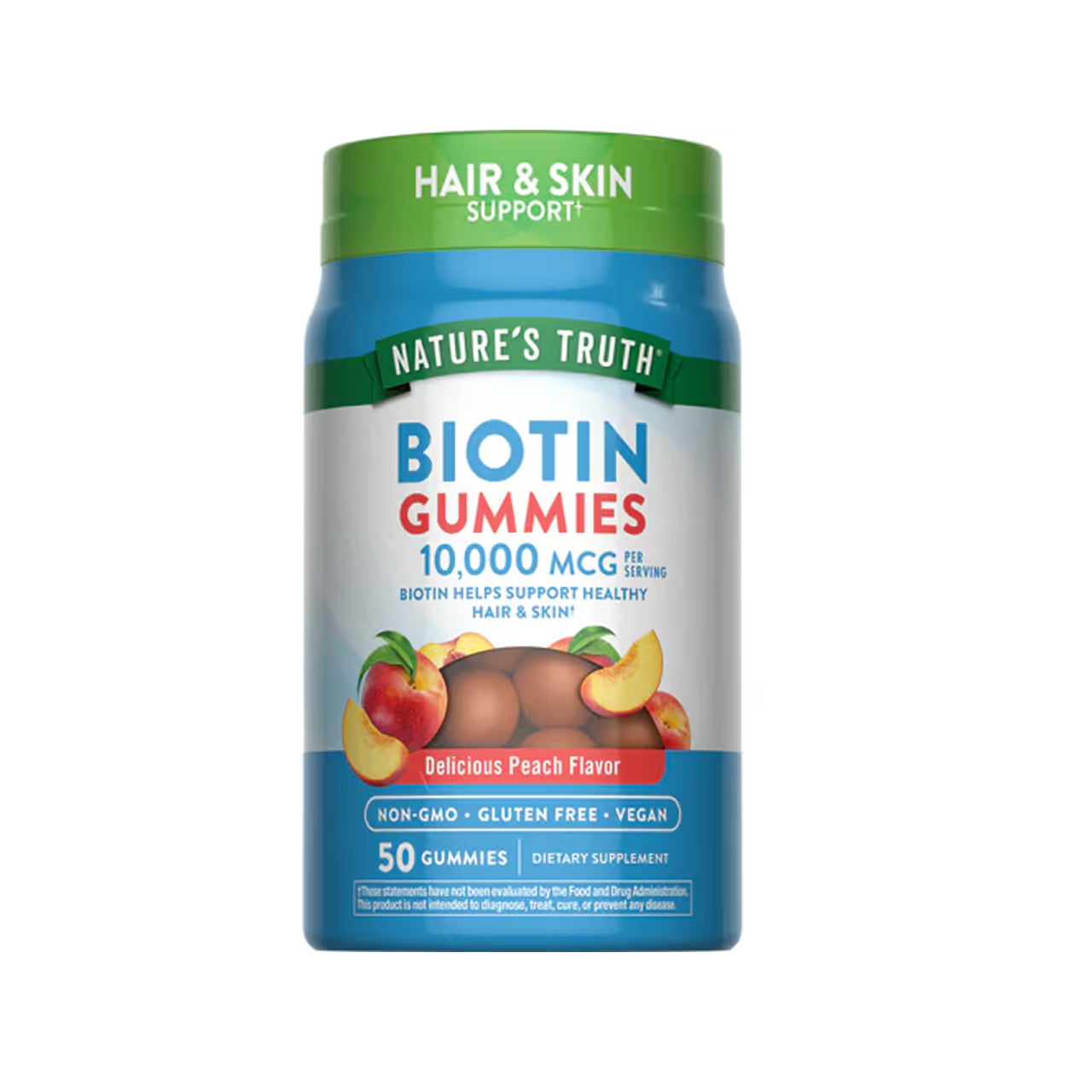 Biotin Gummies 10000 mcg 50 Gummies