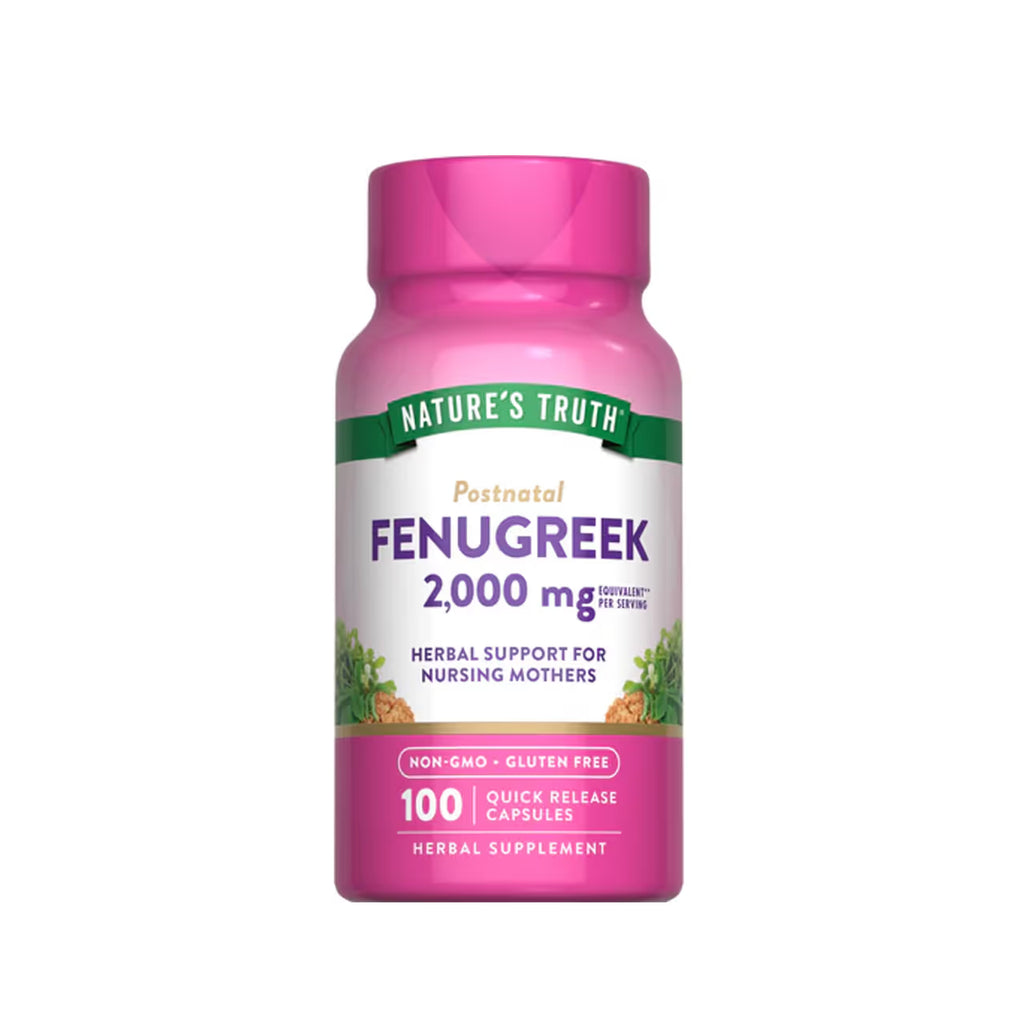 Fenugreek 2000 mg 100 Capsules