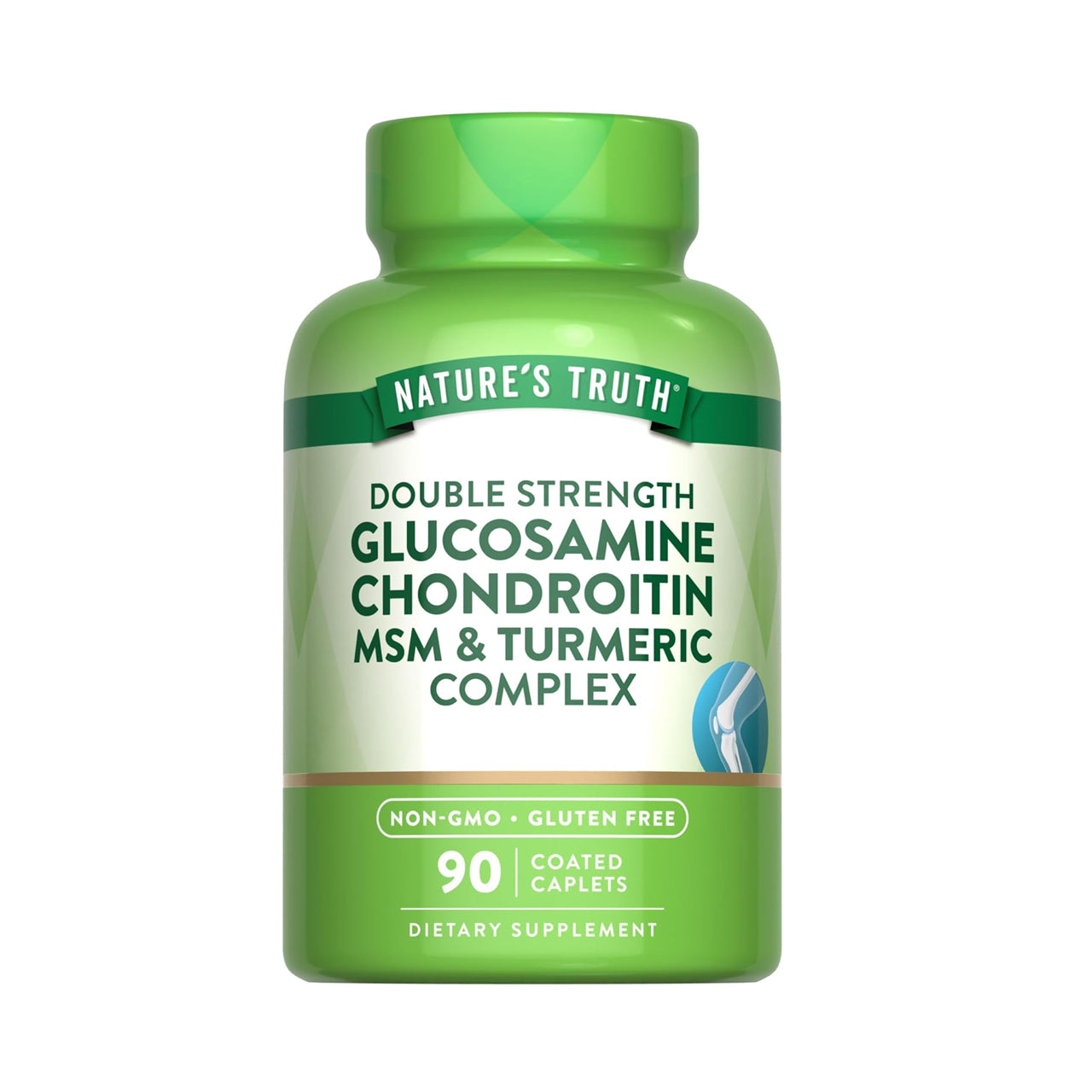 Glucosamine Chondroitin MSM & Turmeric Complex 90 Coated Caplets