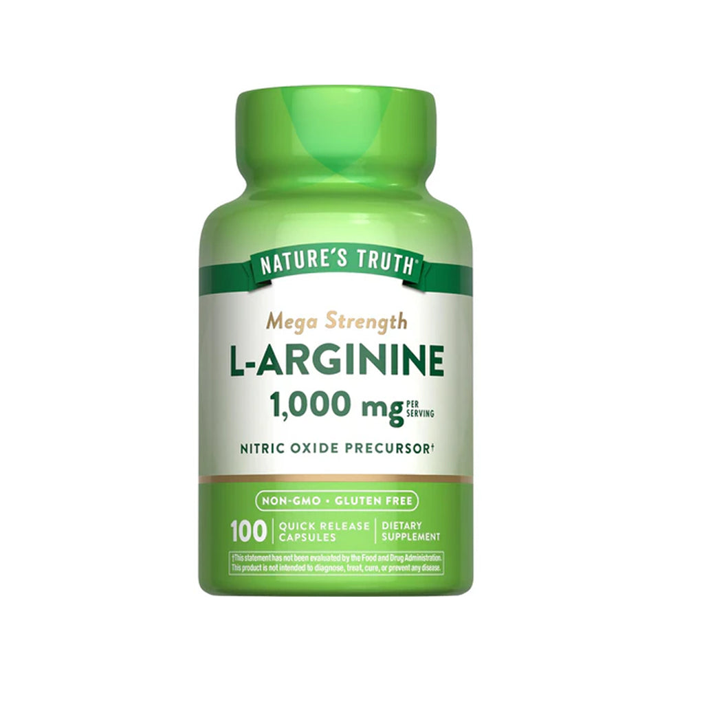 L-Arginine 1000 mg 100 Capsules
