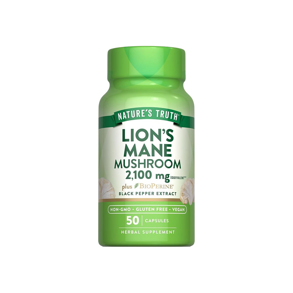 Lion’s Mane 2100 mg 50 Capsules