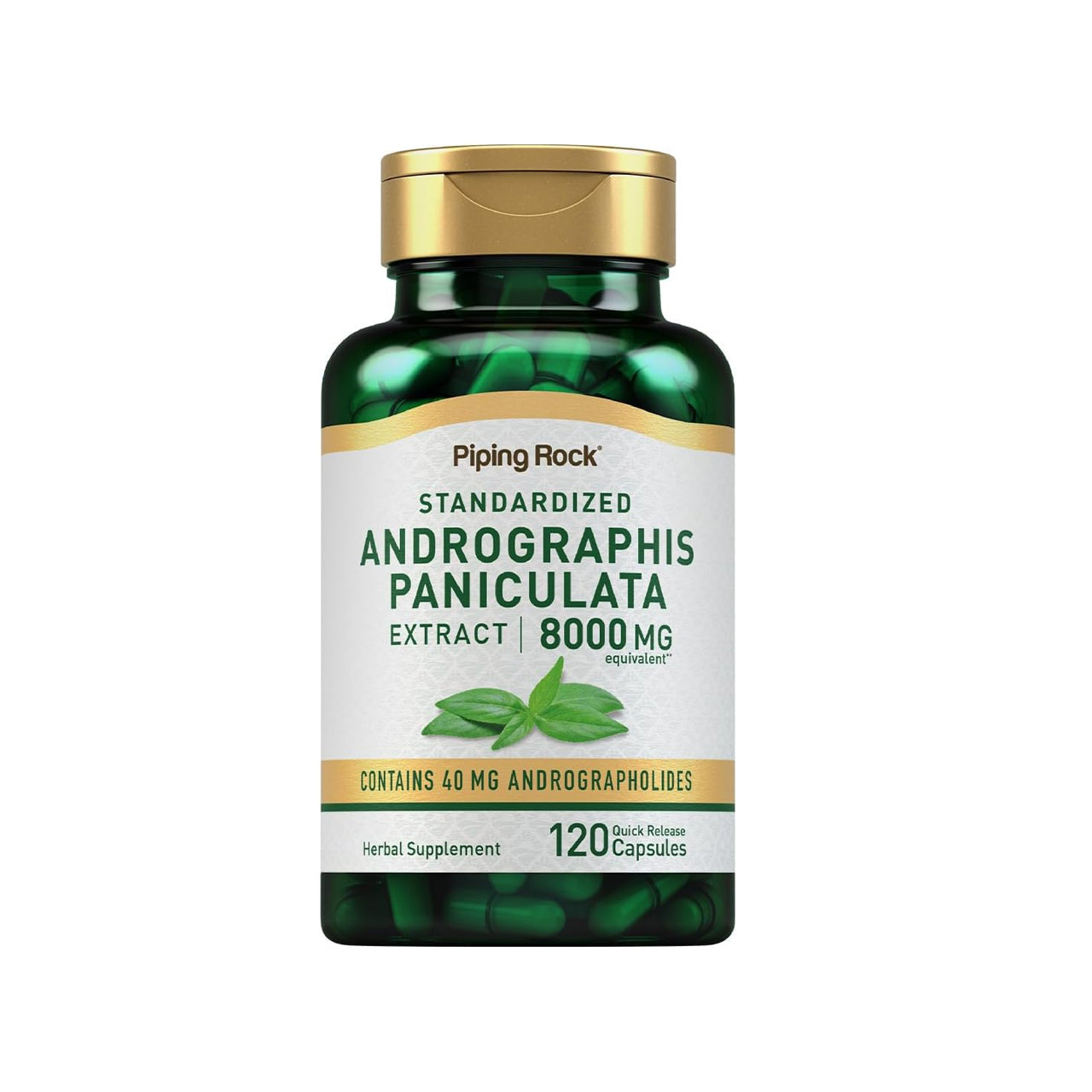 Andrographis Paniculata Extract 8000 mg 120 Capsules