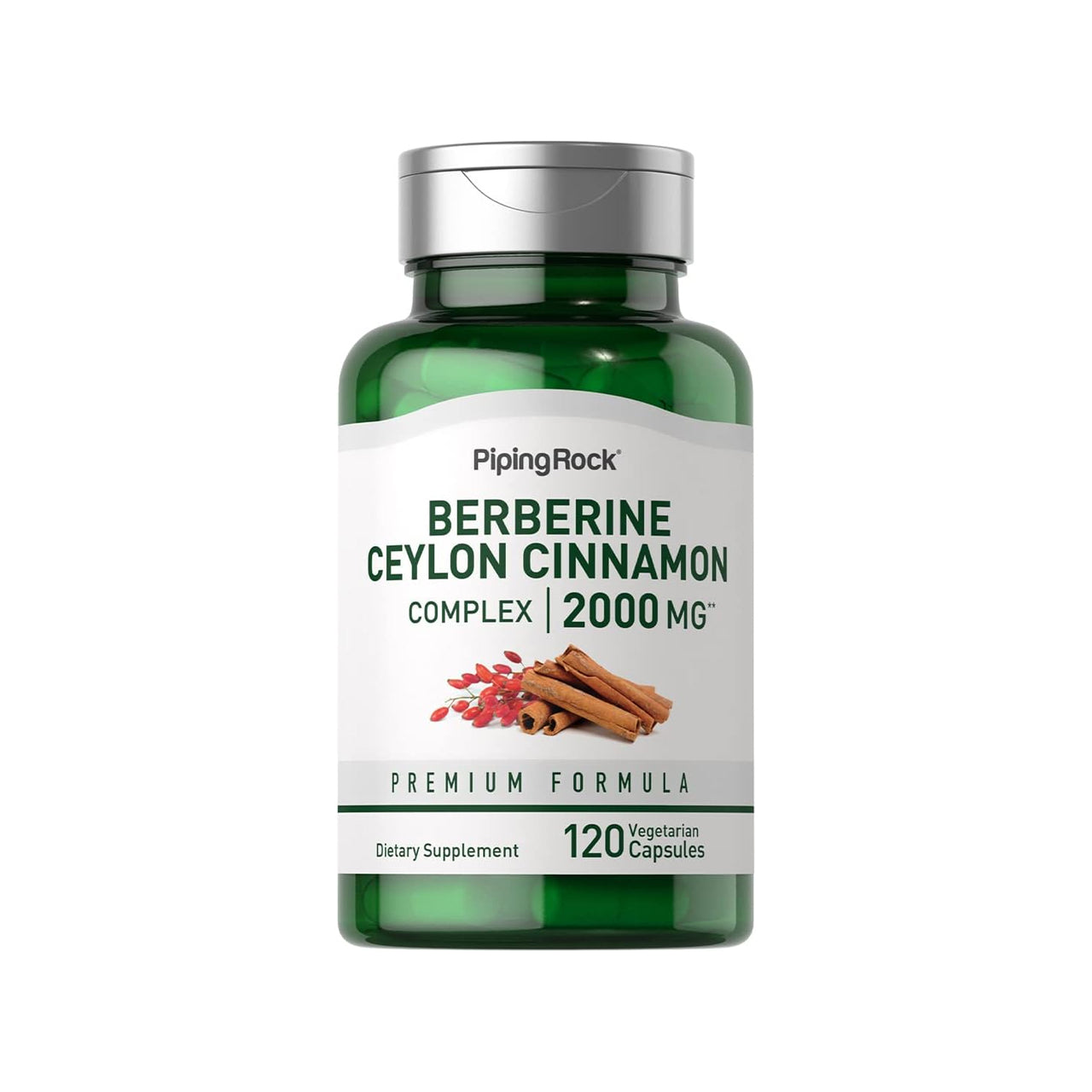 Berberine Ceylon Cinnamon Complex 2000 mg 120 Capsules