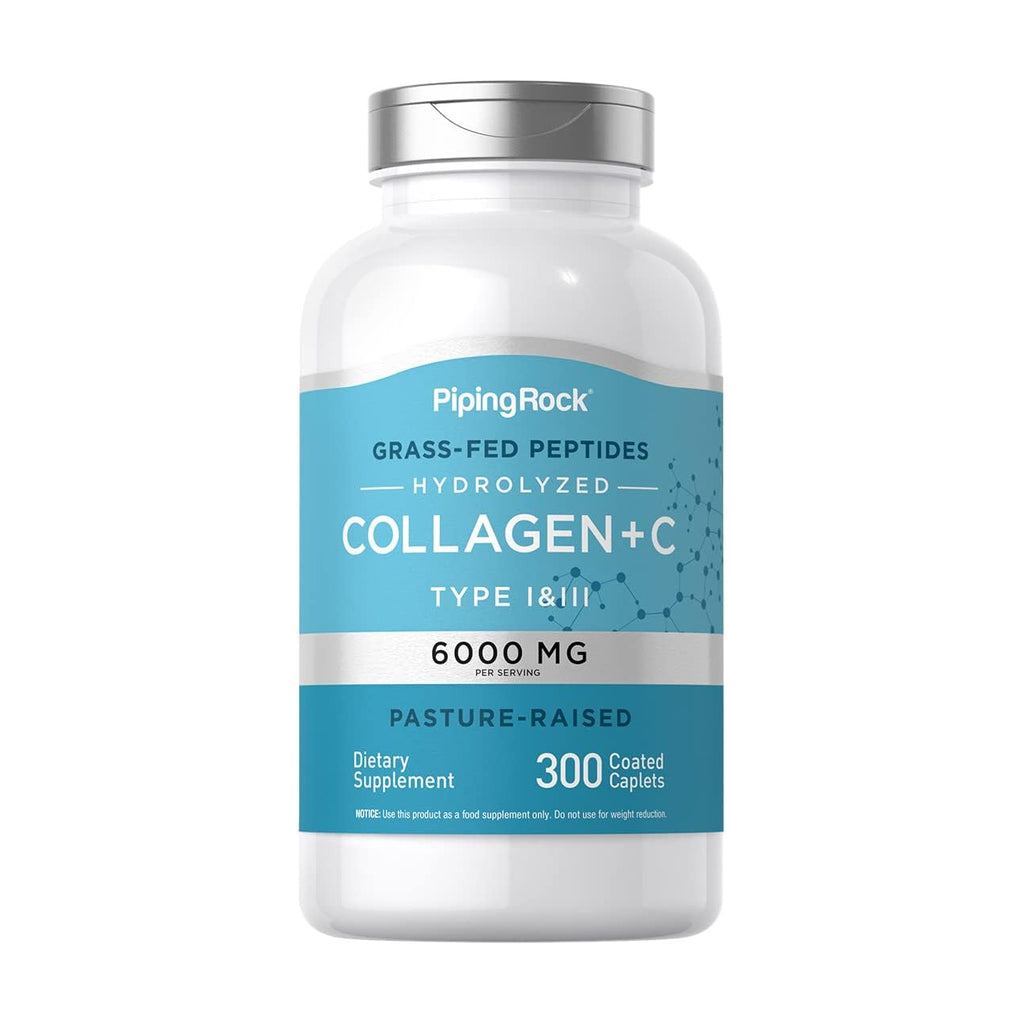 Hydrolyzed Collagen + C 6000 mg 300 Coated Caplets