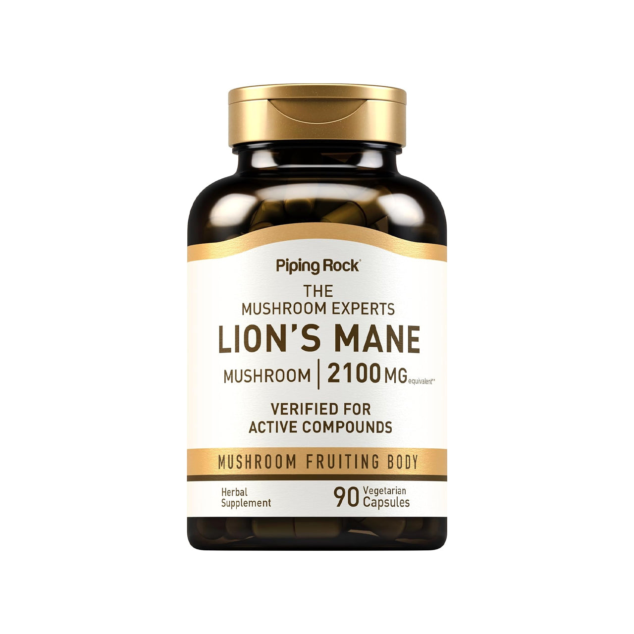 كبسولات Lion's Mane 2100 ملغ 90 كبسولة