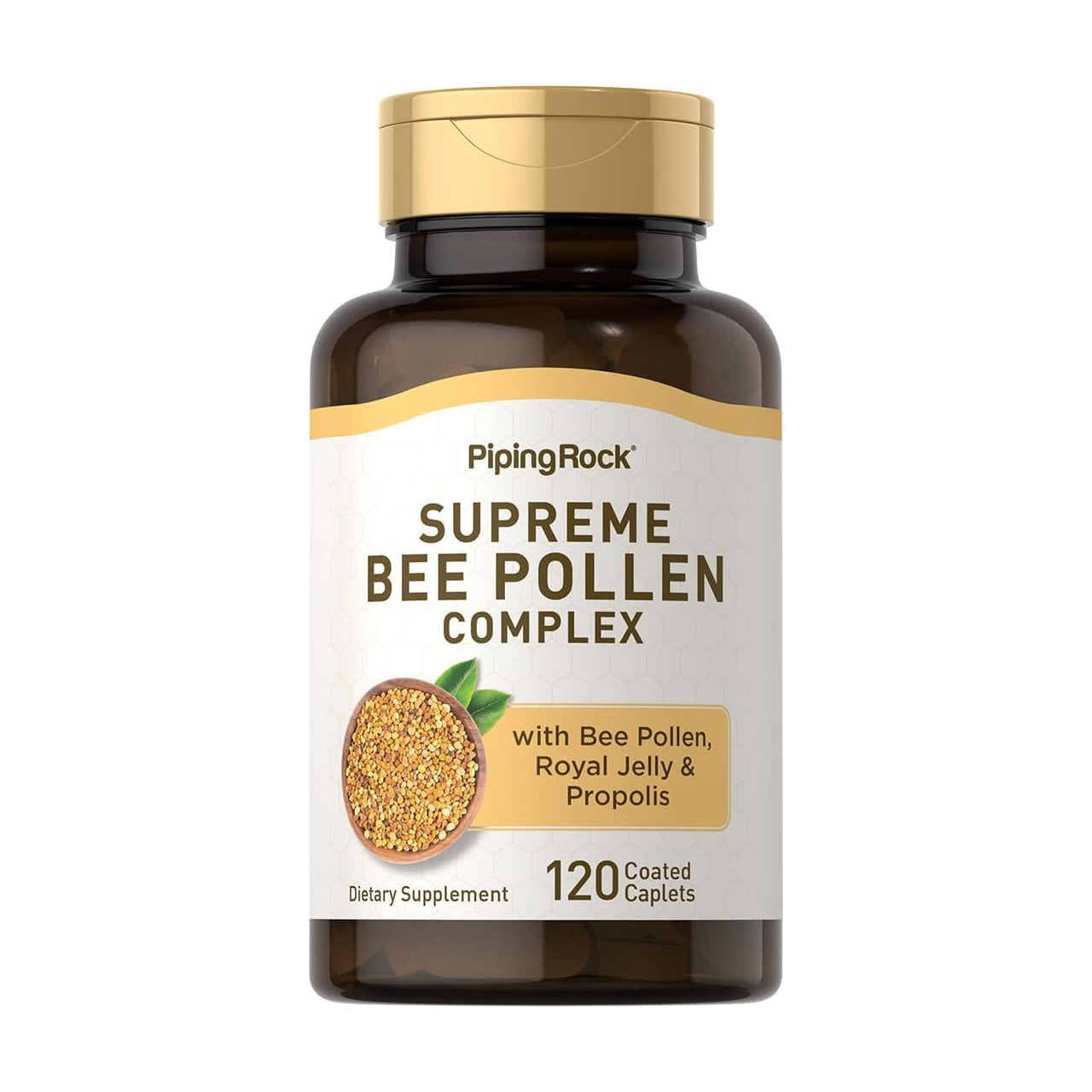 Supreme Bee Pollen Complex 1000 mg 120 Coated Caplets