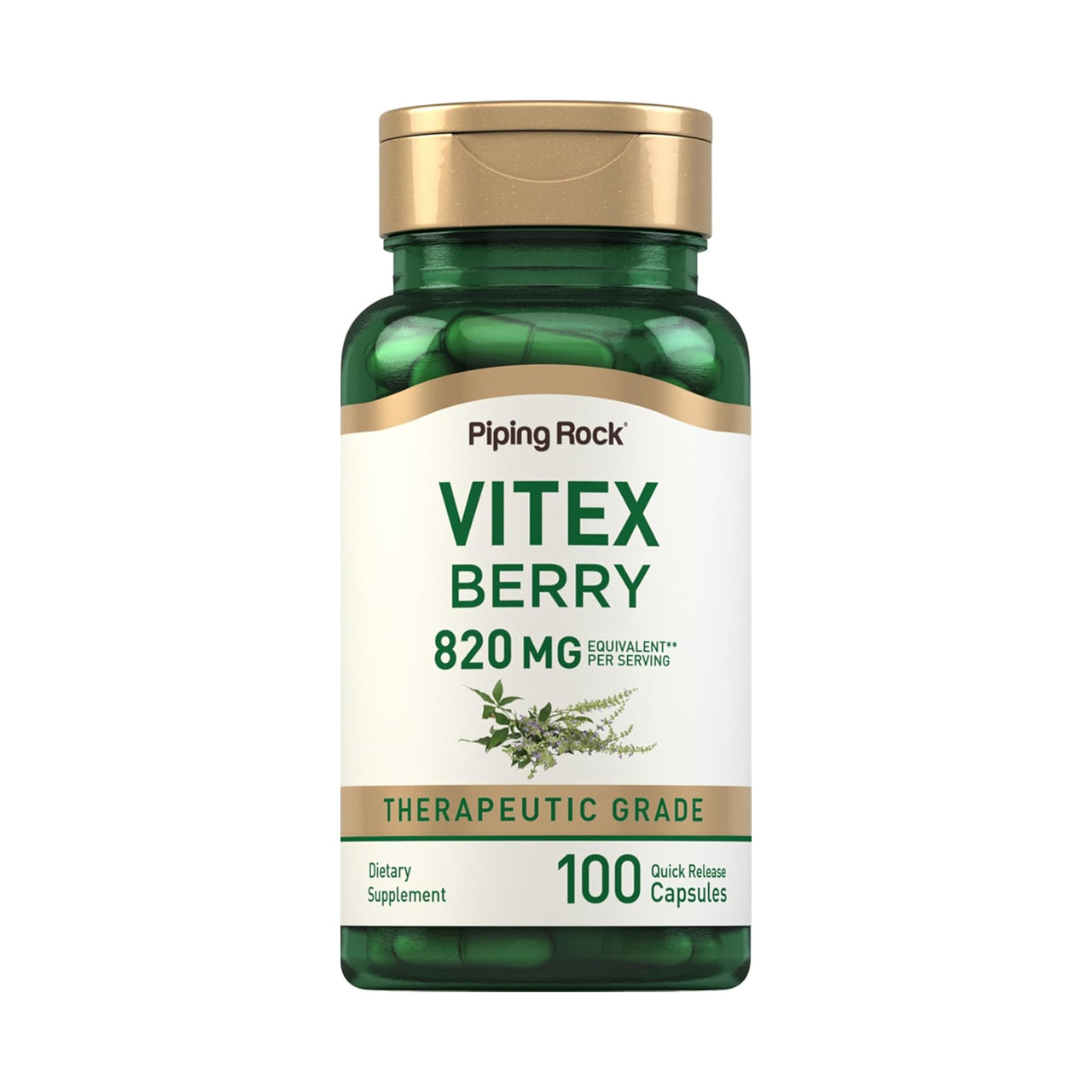 Vitex Berry 820 MG 100 Capsules
