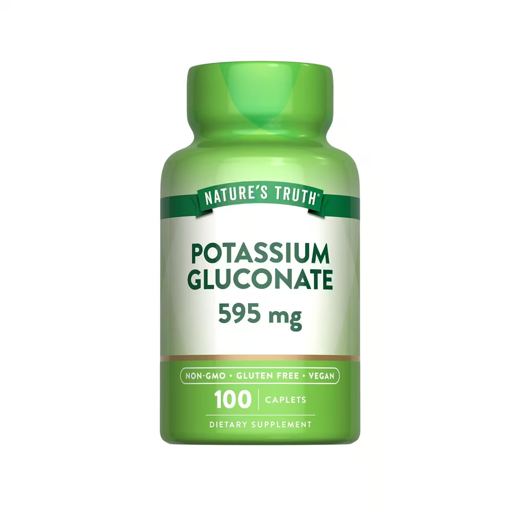 Potassium Gluconate 595 mg 100 Caplets