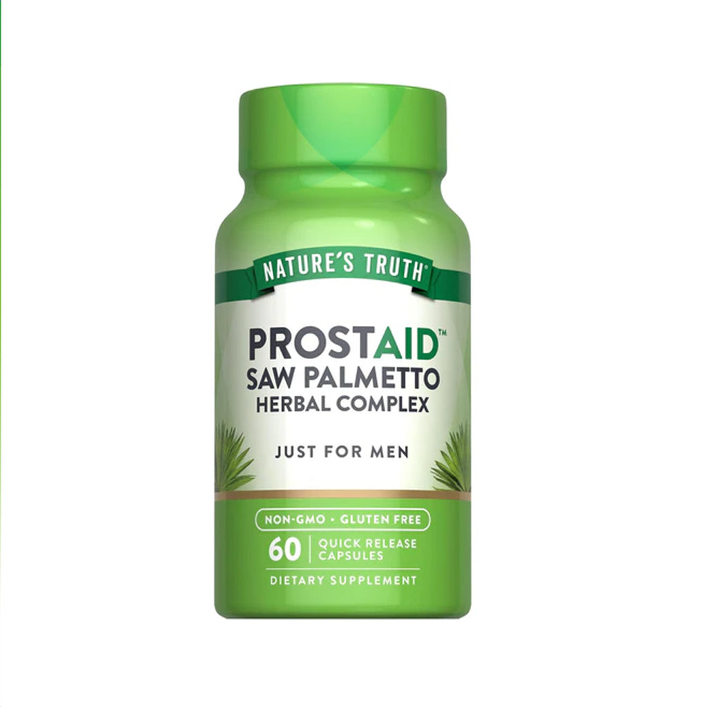 ProstAid Saw Palmetto Herbal Complex 544 mg 60 Capsules