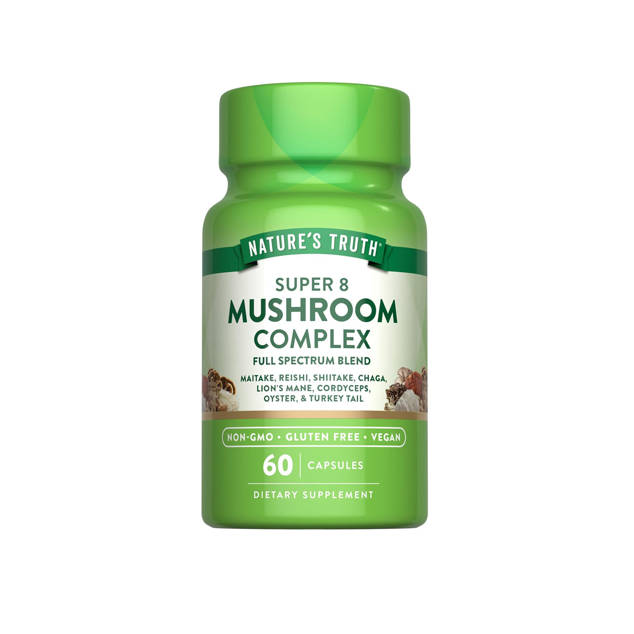 Super 8 Mushroom Complex 60 Capsules