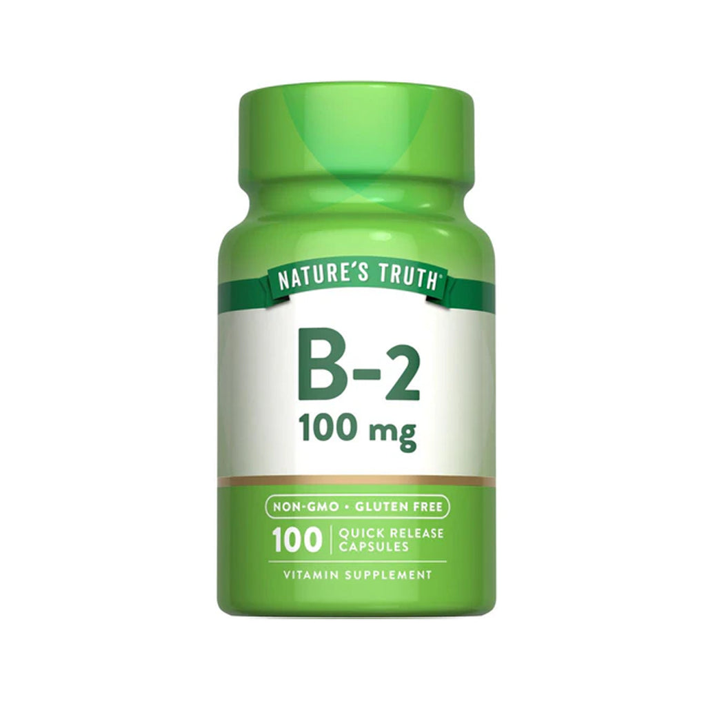 Vitamin B-2 100 mg 100 Capsules