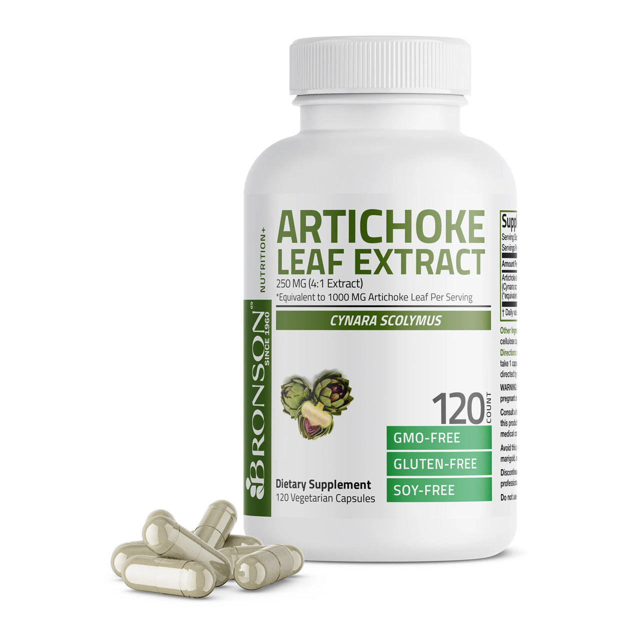 Artichoke Leaf 1000 Mg 120 Capsules