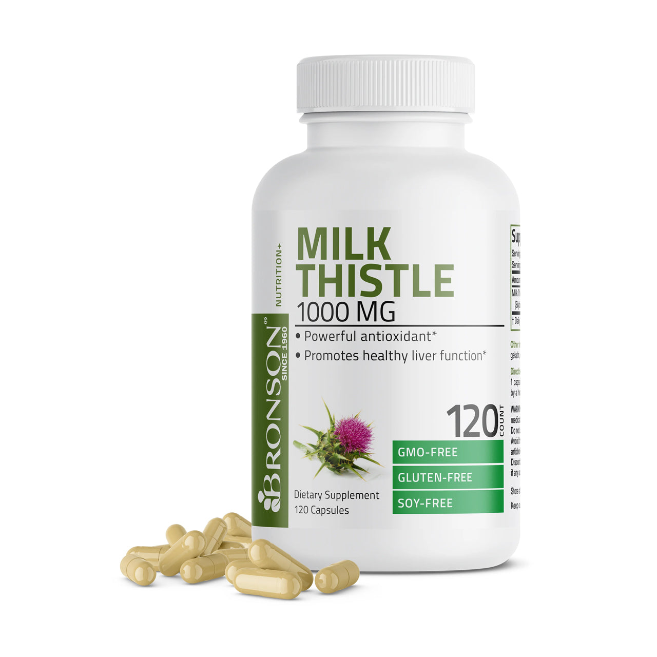 Milk Thistle 1000 Mg 120 Capsules