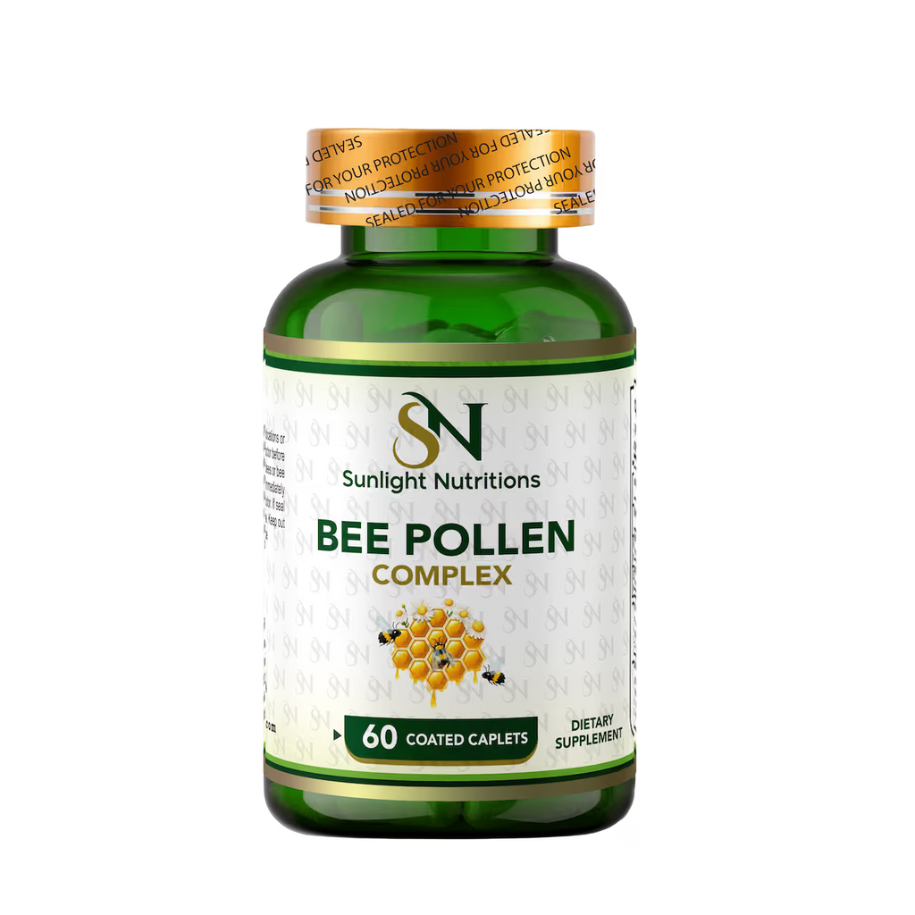Bee Pollen Complex 1000 mg 60 Capsules
