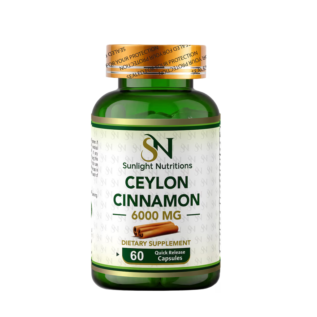 Ceylon Cinnamon 6000 mg 60 Capsules