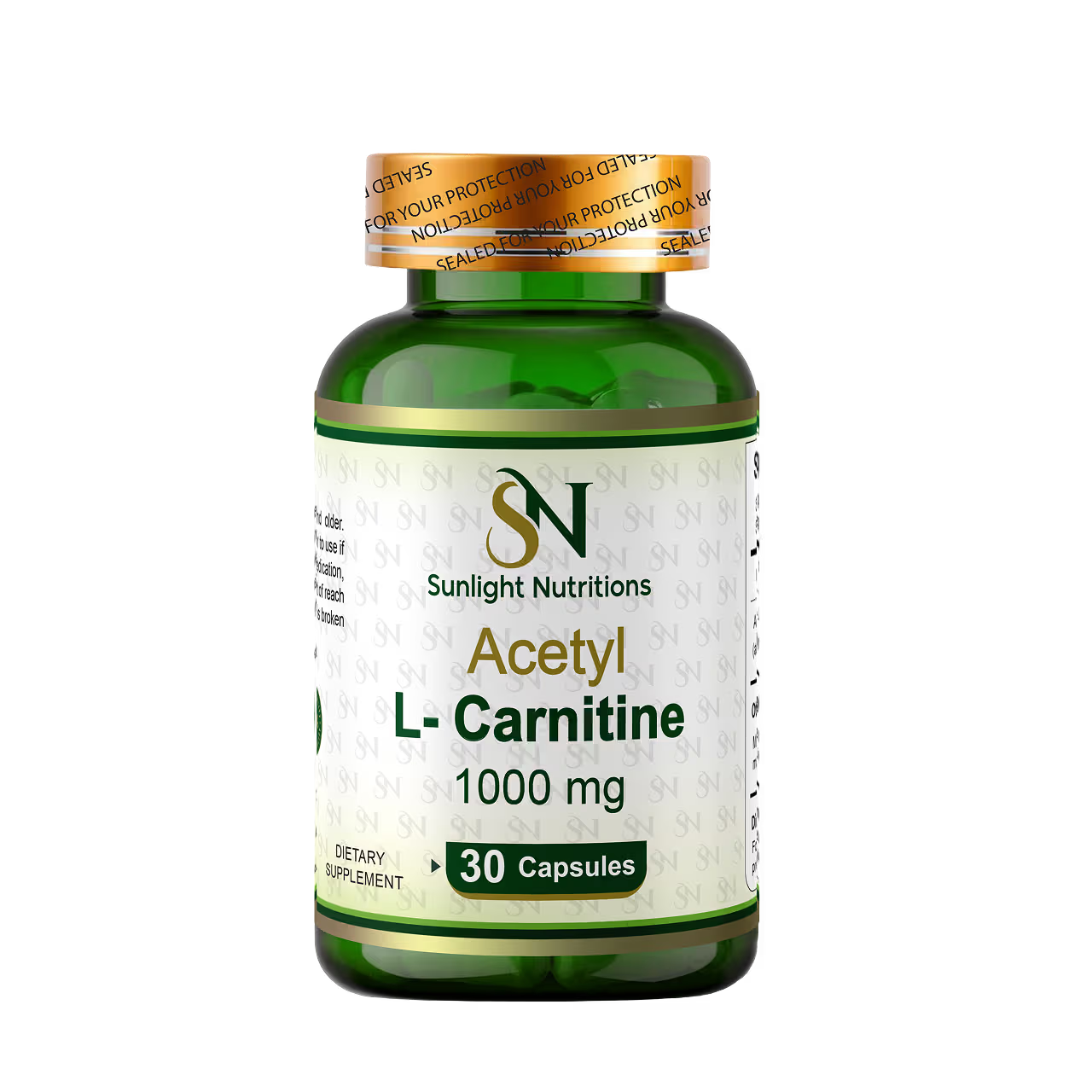 Acetyl L-Carnitine 1000 mg 30 Capsules
