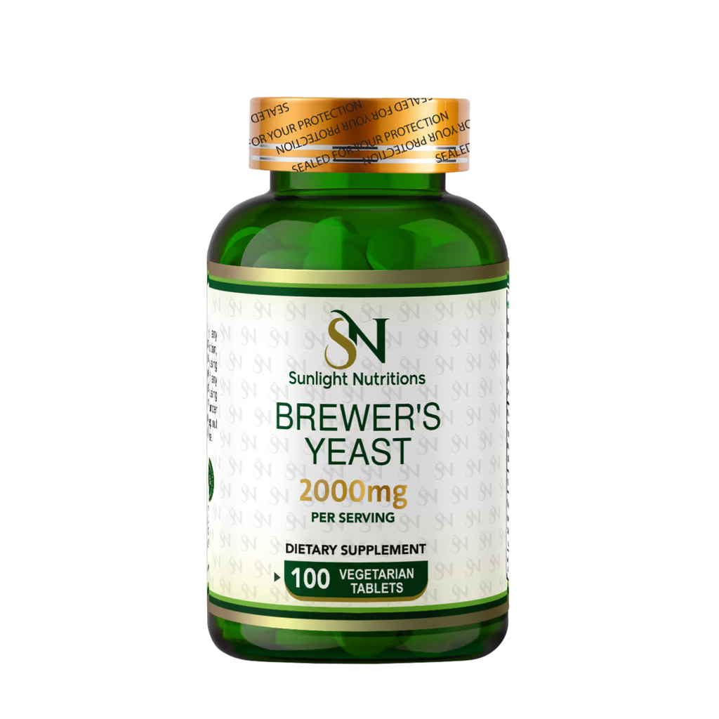 Brewer's Yeast 2000 mg 100 Tablets