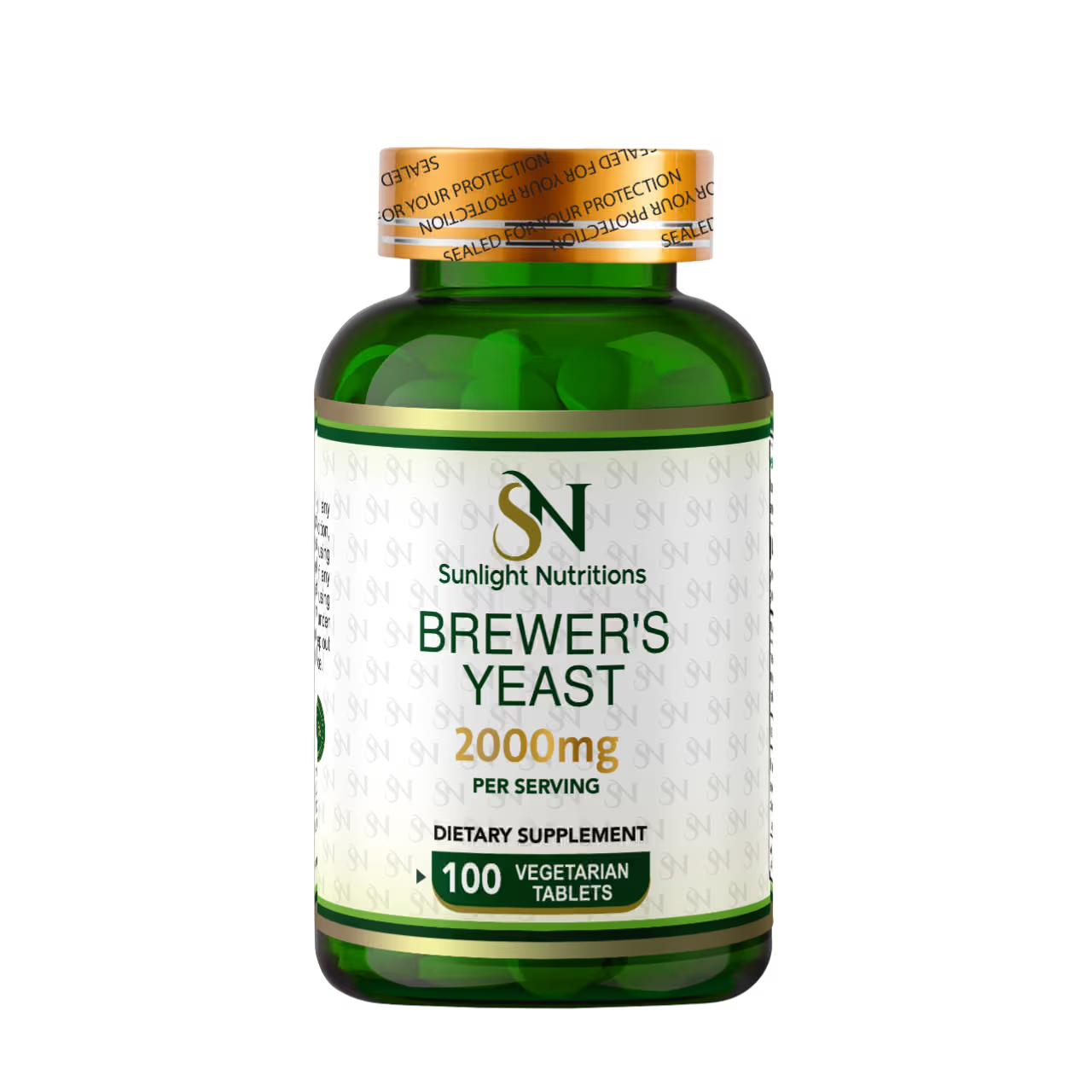 Brewer's Yeast 2000 mg 100 Tablets