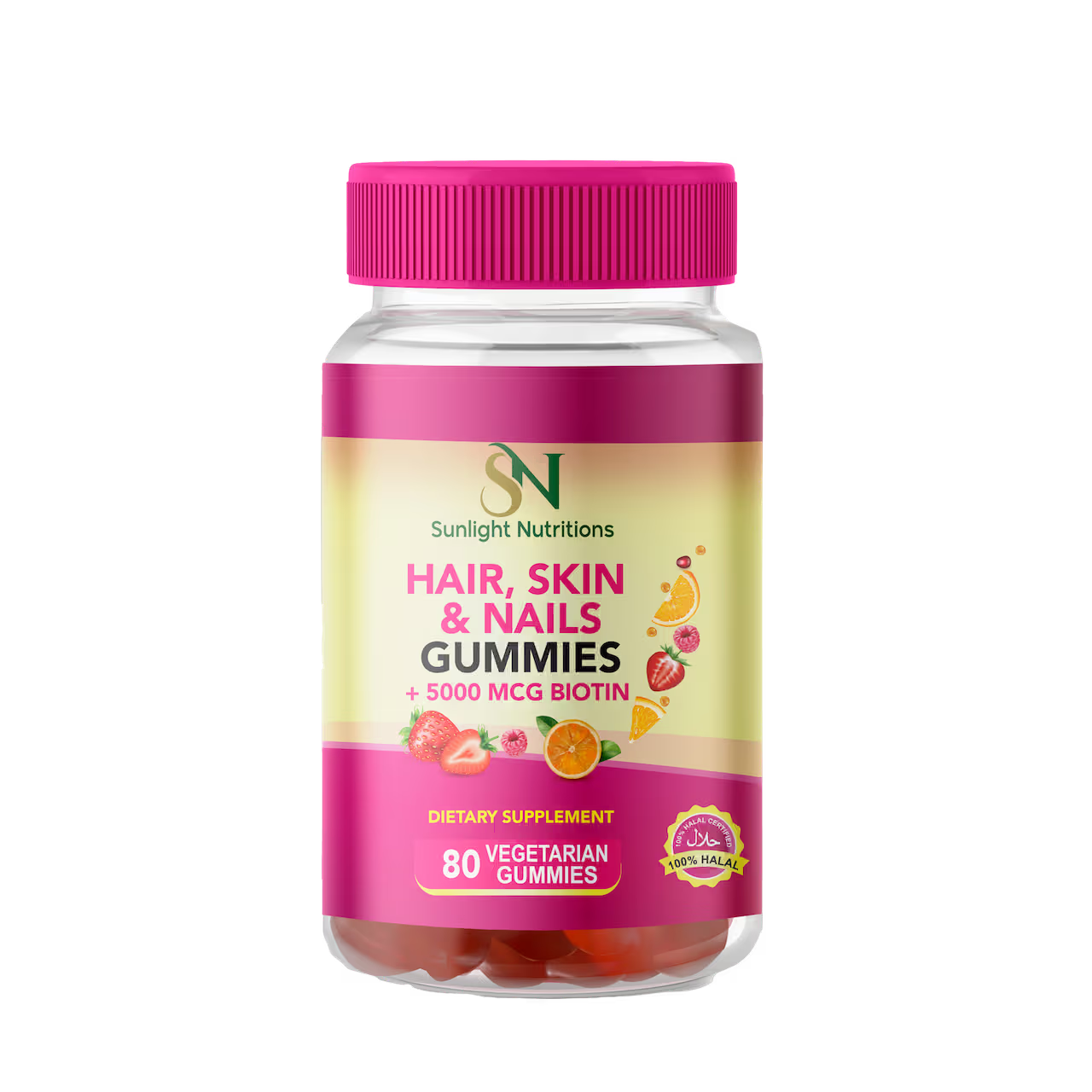 Hair, Skin, & Nails Gummies 80 gummies