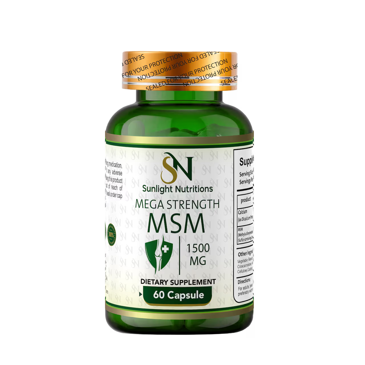 MSM 1500 مجم 60 كبسولة