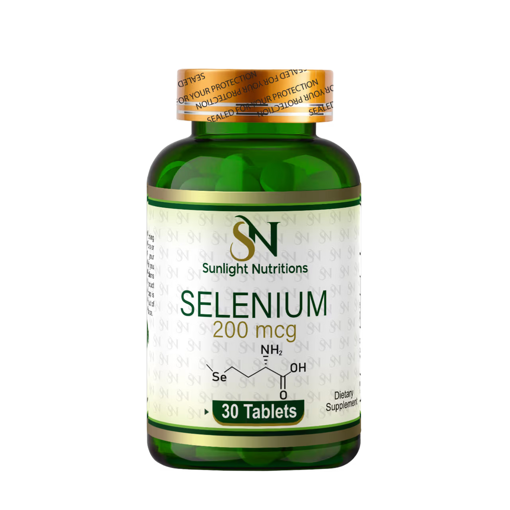 Selenium 200 mcg 30 Tablets