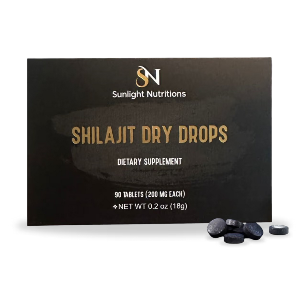 Shilajit Dry Drops 200 mg 90 Tablets