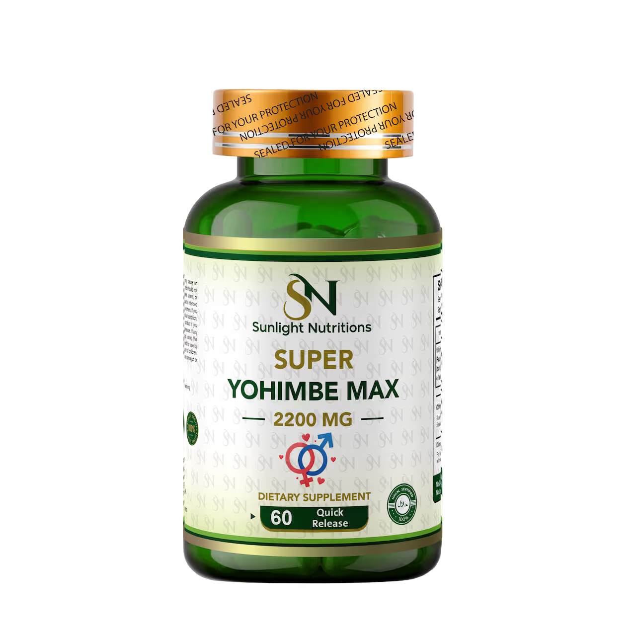 Super Yohimbe Max 2200 mg 60 quick release
