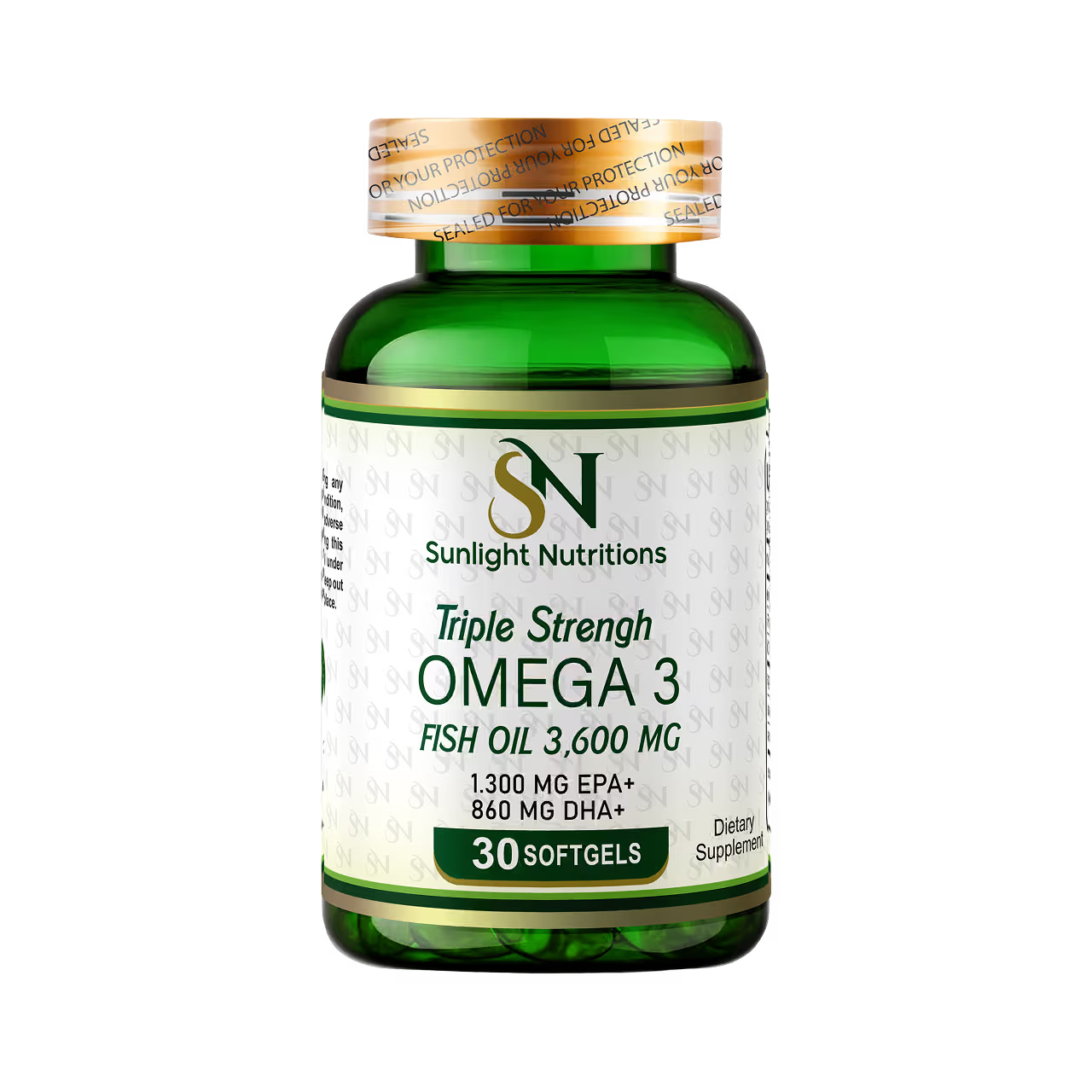 Triple Strength Omega-3 3600 mg 30 SOFTGELS