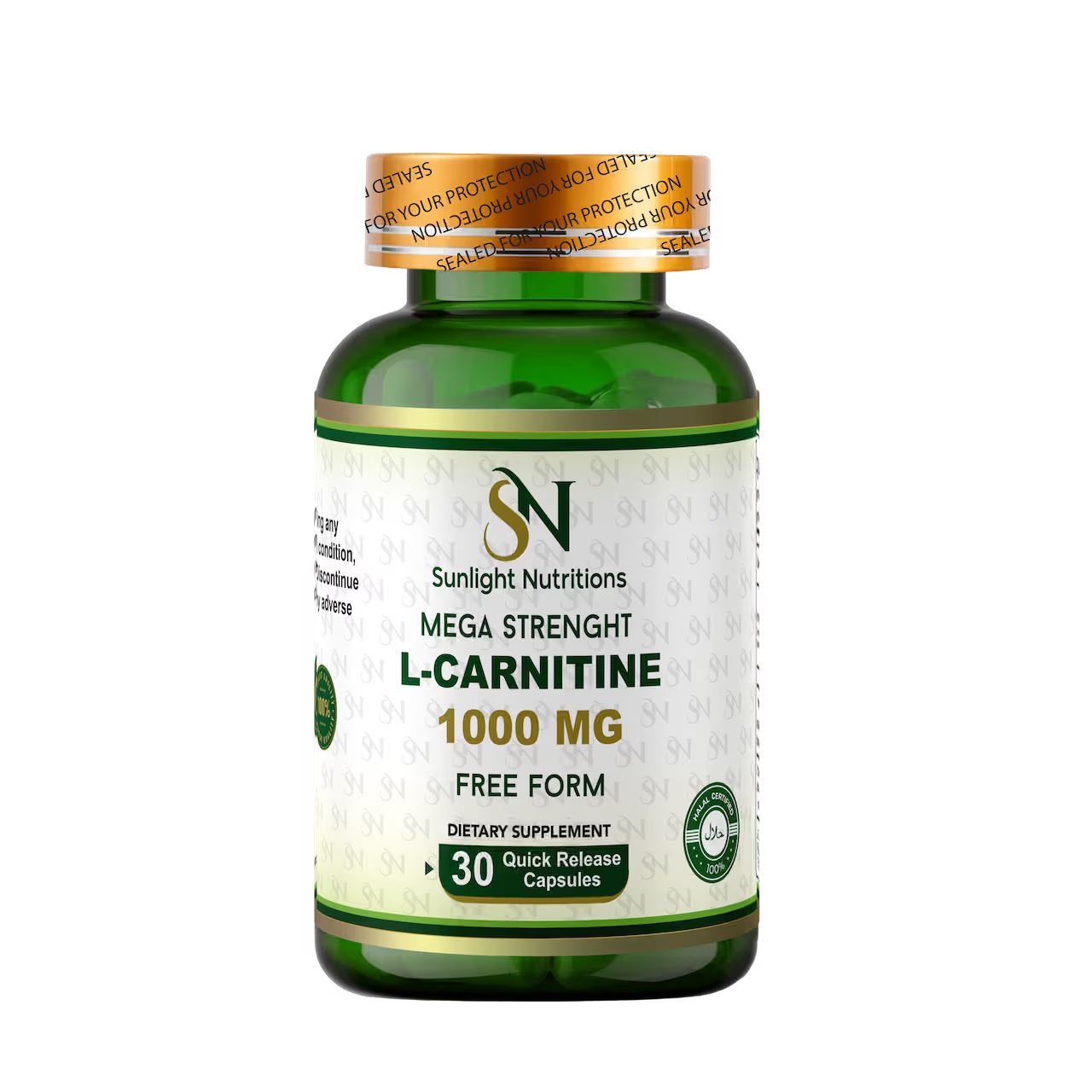 L-Carnitine 1000 mg 30 Capsules
