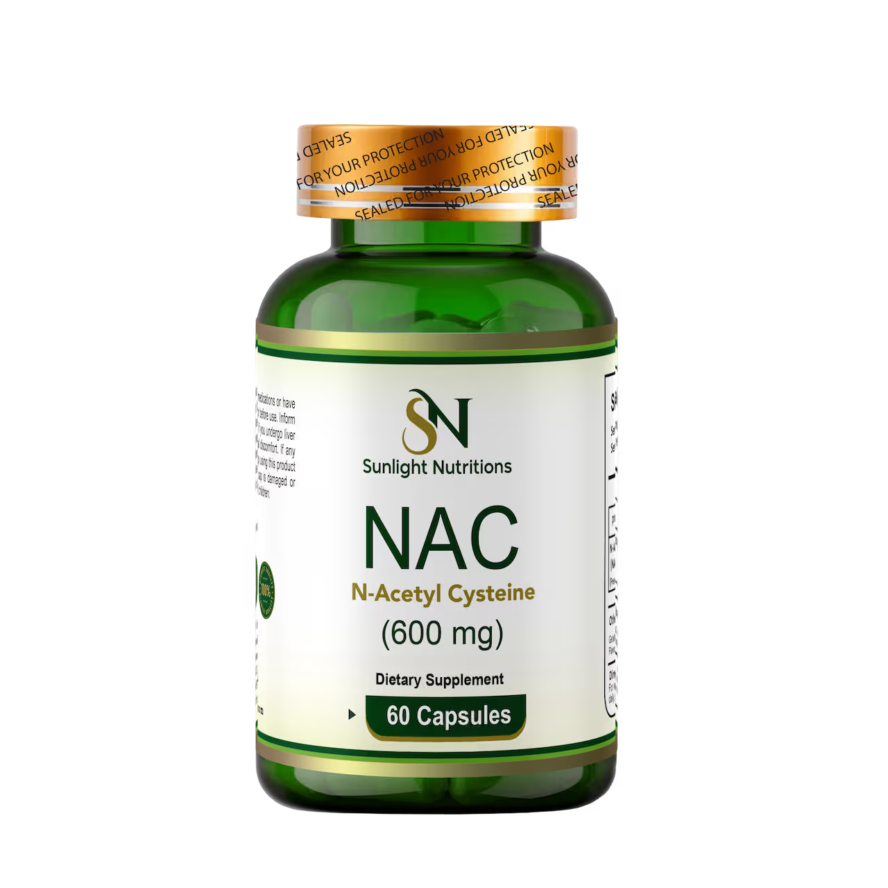NAC 600 mg 60 Capsules