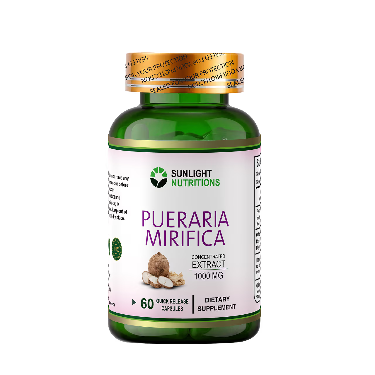 Pueraria Mirifica 1000 mg 60 Capsules