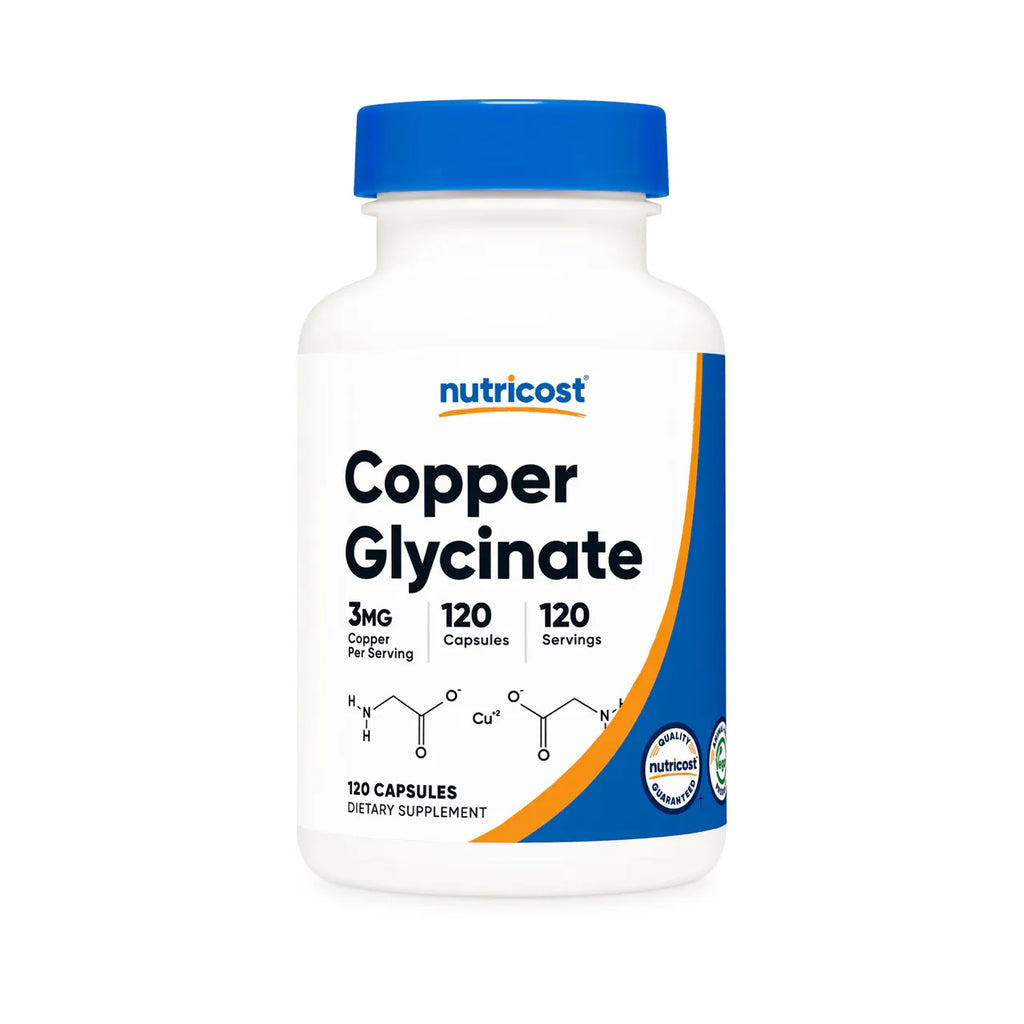 Copper Glycinate 3 mg 120 Capsules