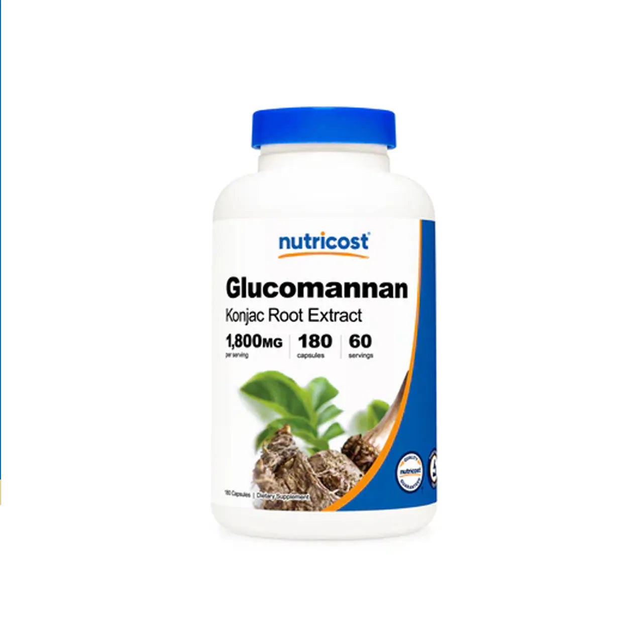 Glucomannan 1800 mg 180 Capsules