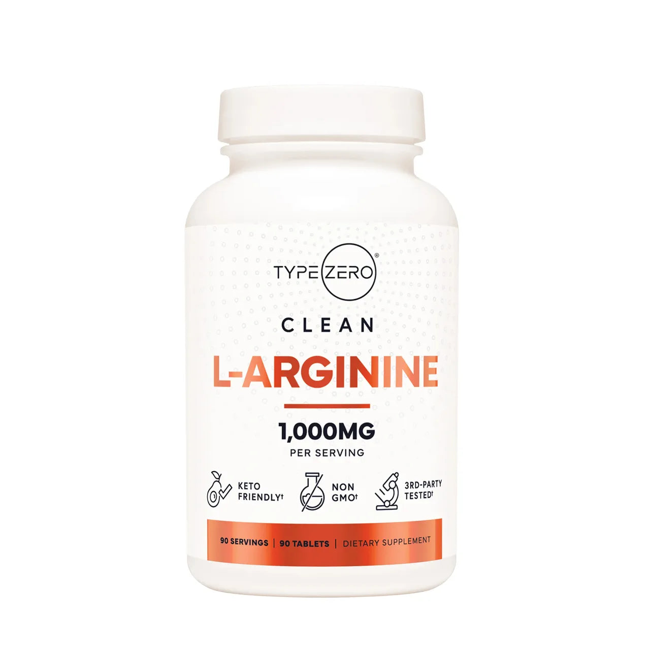 TypeZero L-Arginine 1000 mg 90 Tablets