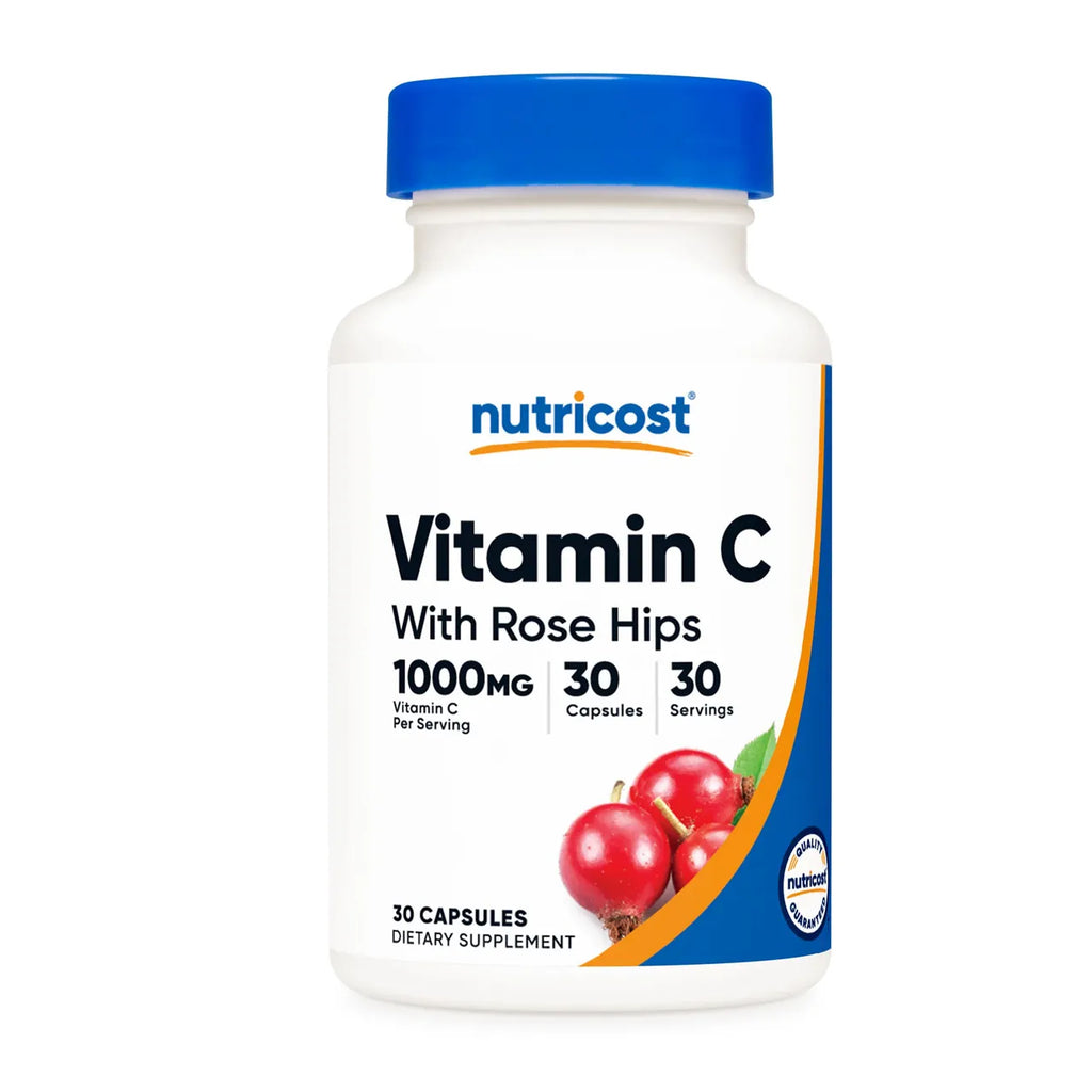 Vitamin C With Rose Hip 1000 mg 120 Capsules