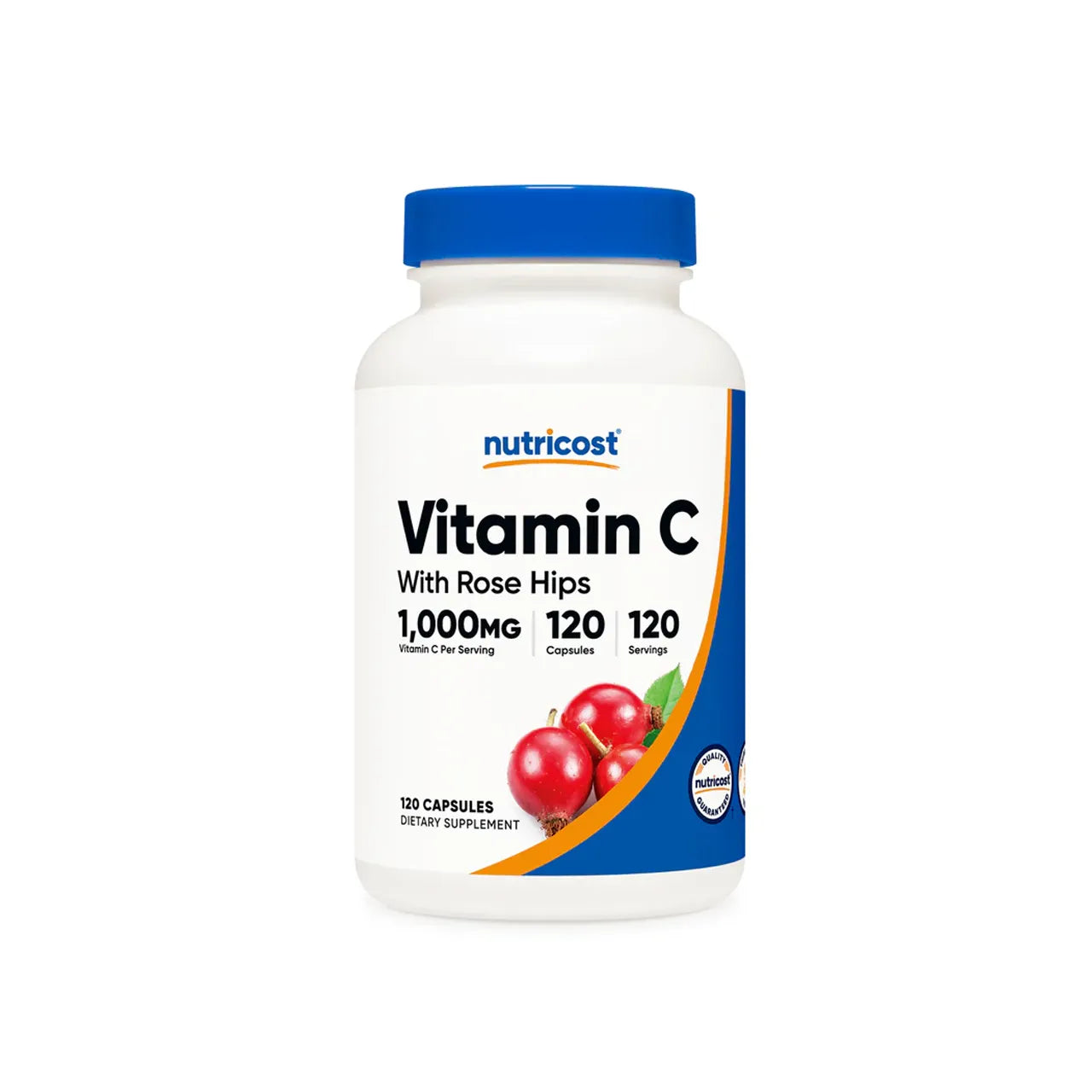 Vitamin C With Rose Hip 1000 mg 120 Capsules