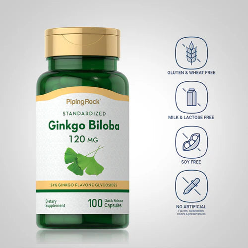 Ginkgo Biloba 120 mg 200 Capsules