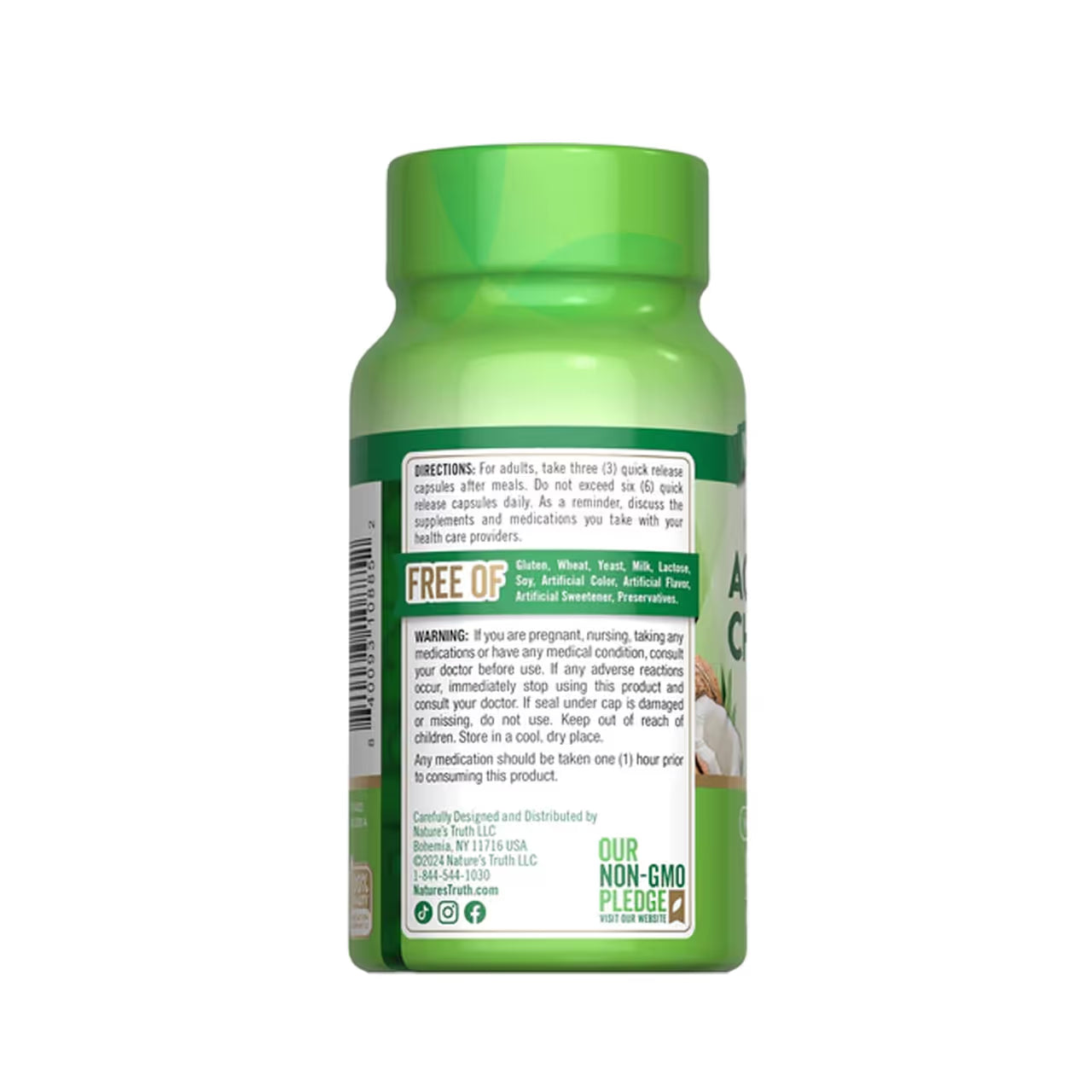 Activated Charcoal 780 Mg 90 Capsules