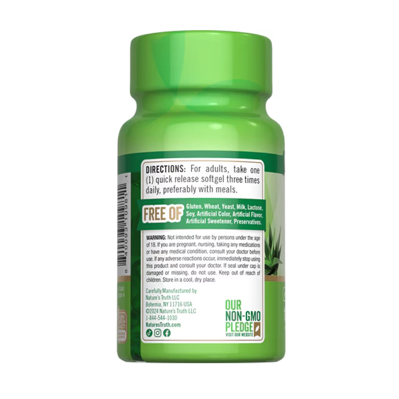 Aloe Vera 5000 mg 100 Softgels