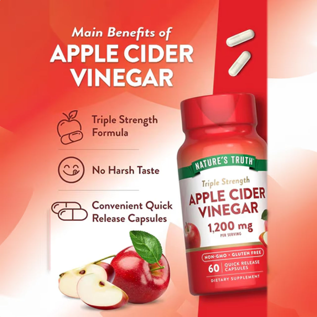 Apple Cider Vinegar 1200 mg