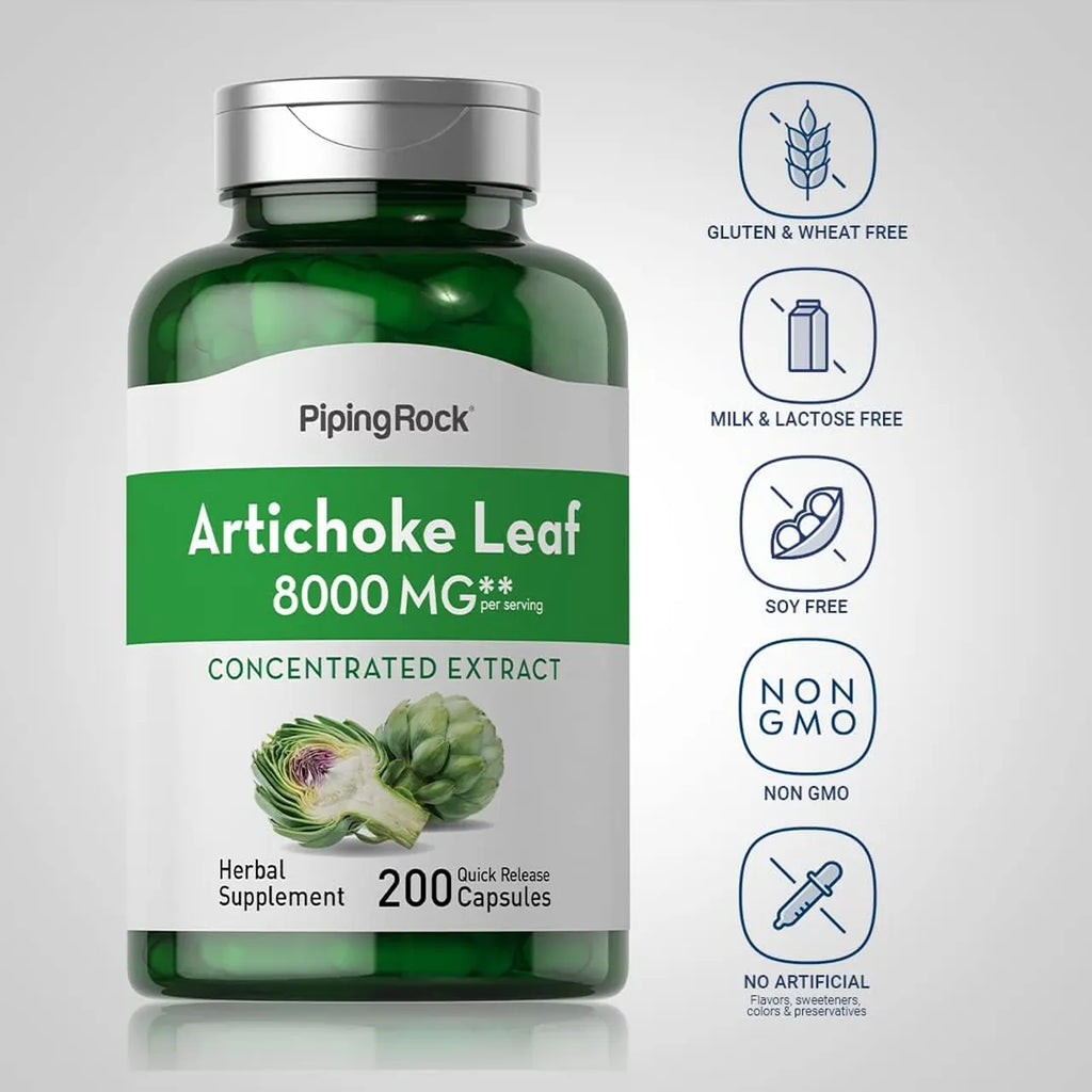 Artichoke Leaf 8000 mg 200 Capsules