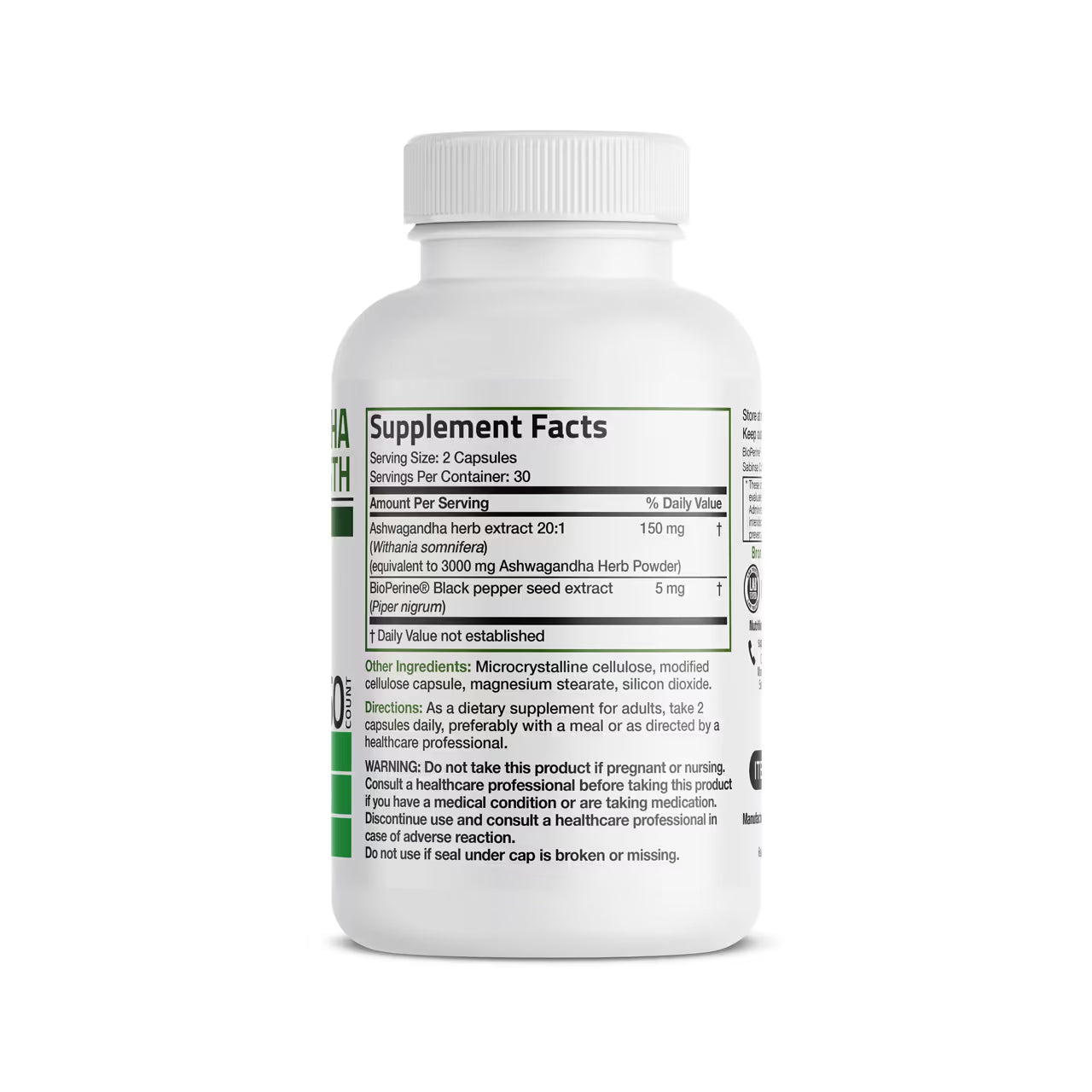 Ashwagandha 3000 Mg 60 Capsules