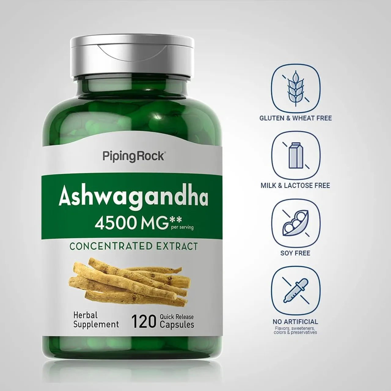 Ashwagandha 4500 mg 120 Capsules