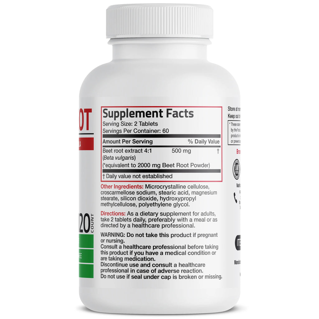 Beet Root Extra Strength - 2,000 mg, 90 Count