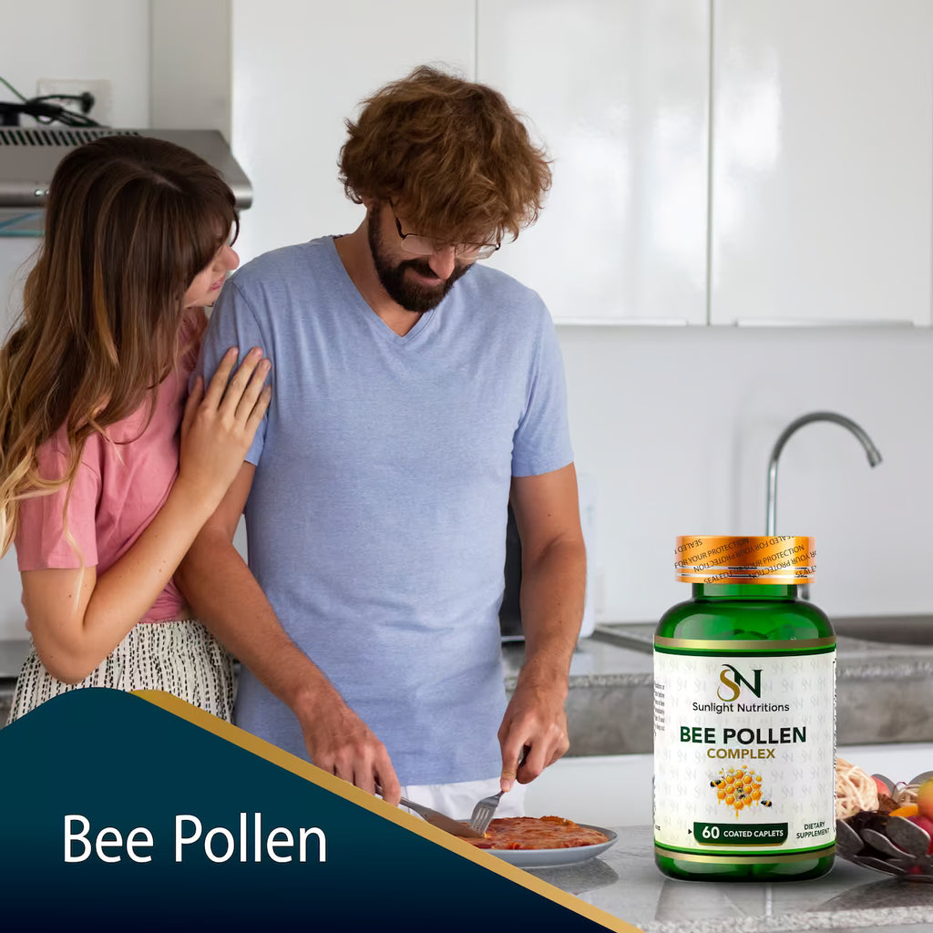 Bee Pollen Complex 1000 mg 60 Capsules